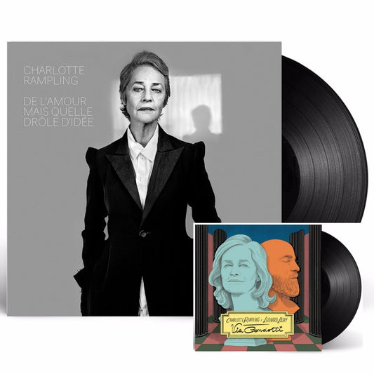 Pack Vinyle collector | Pack vinyle Charlotte Rampling