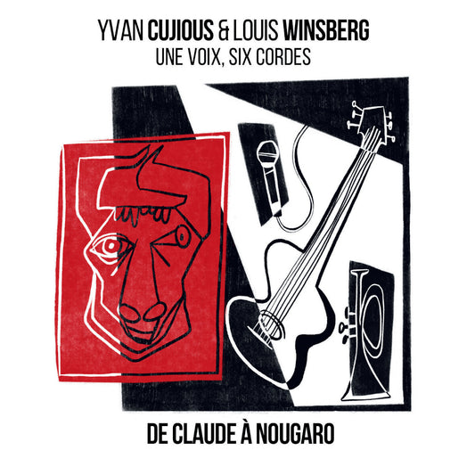 CD |  Yvan Cujious & Louis Winsberg | Une voix six cordes - De Claude à Nougaro
