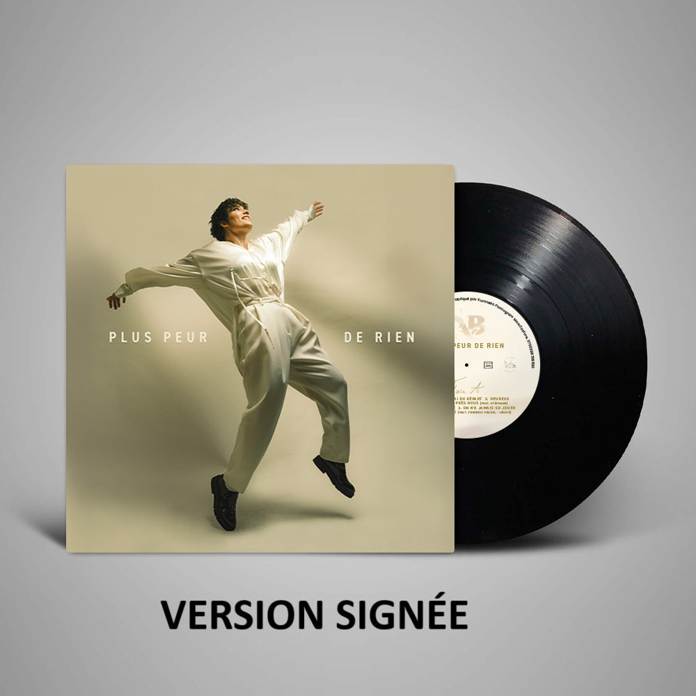 Vinyle Signé |  SAB  | Plus peur de rien